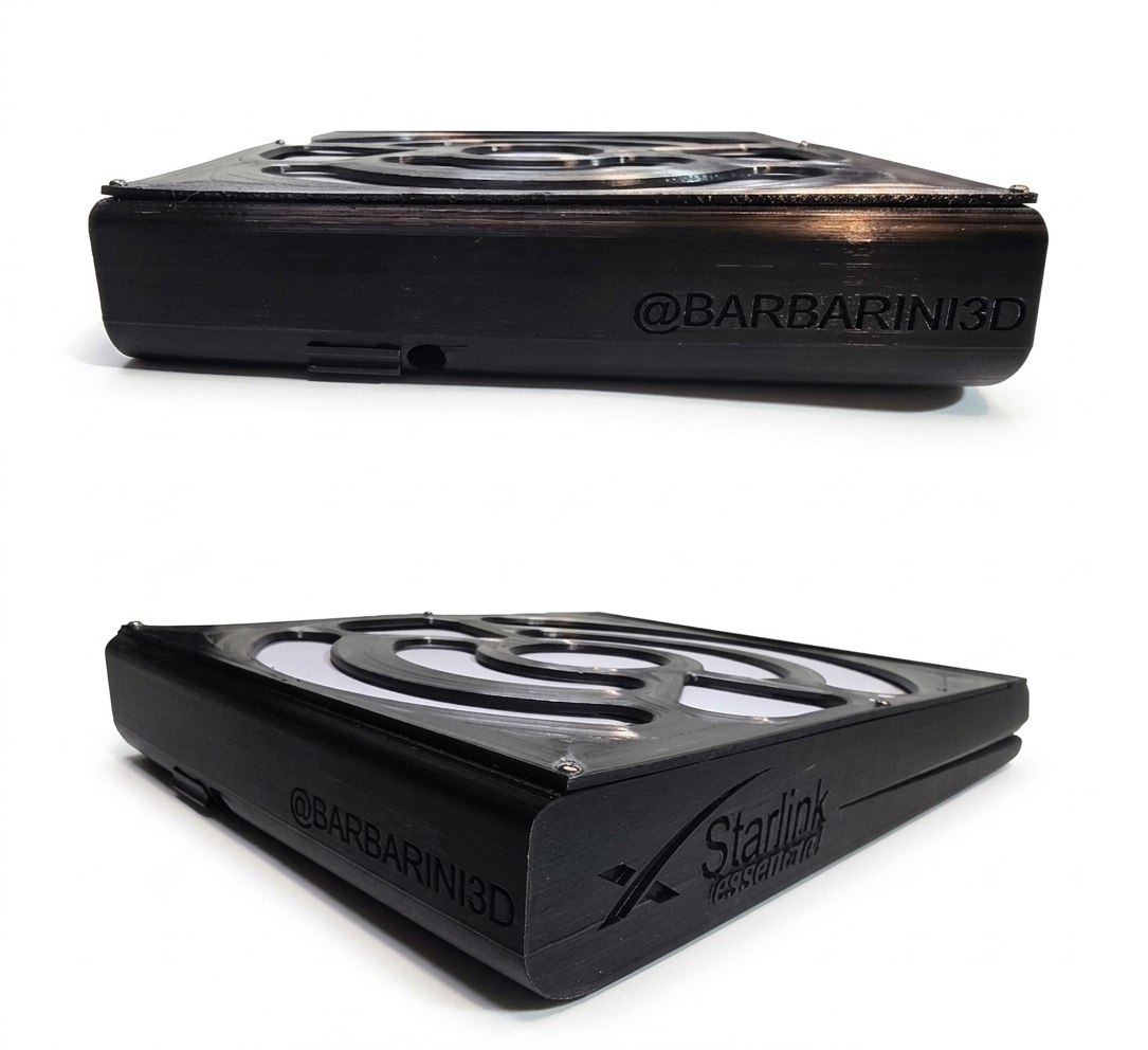 Case Veicular Essencial · Starlink Mini | Barbarini 3D
